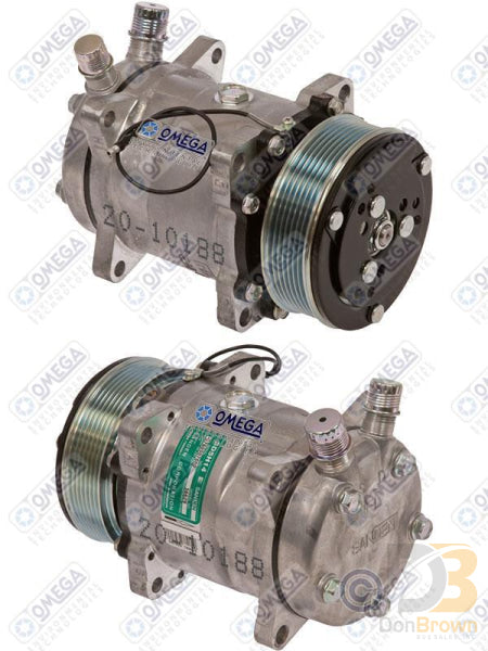 Omega Compressor SD5H14 6629 Vor 119mm PV7 12V 20-10188