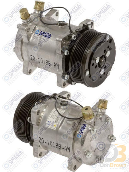 Omega Compressor SD5H14 6629 Vor 119mm PV7 12V 20-10188-AM