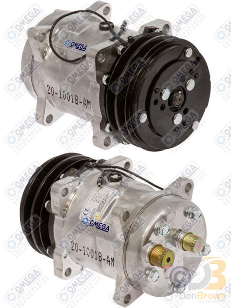 Omega Compressor SD5H14 6630 Hor 132mm 2A 12V Ear 20-10018-AM