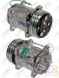 Omega Compressor SD5H14 6634 Hor 132mm 2A 24V Ear 20-09982