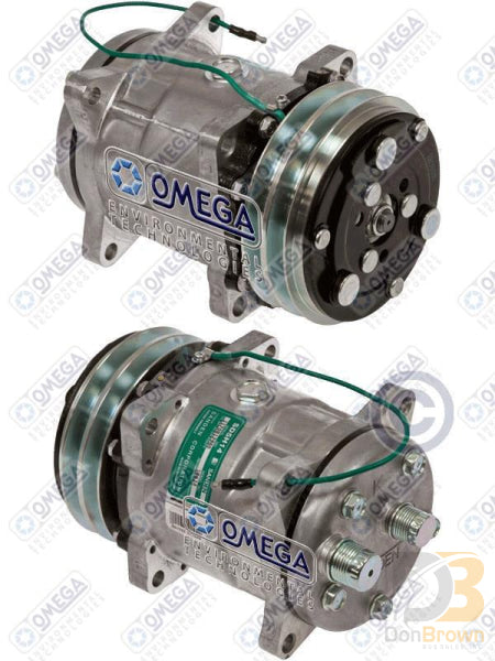 Omega Compressor SD5H14 6634 Hor 132mm 2A 24V Ear 20-09982