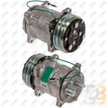 Omega Compressor SD5H14 6634 Hor 132mm 2A 24V Ear 20-09982-AM