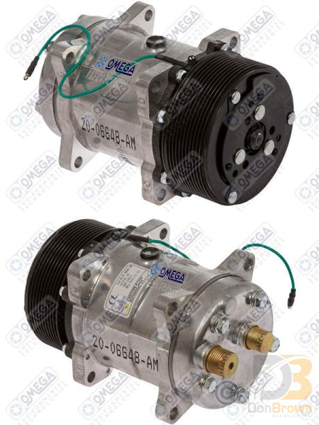 Omega Compressor SD5H14 6648 Hor 125mm PV10 24V 20-06648-AM