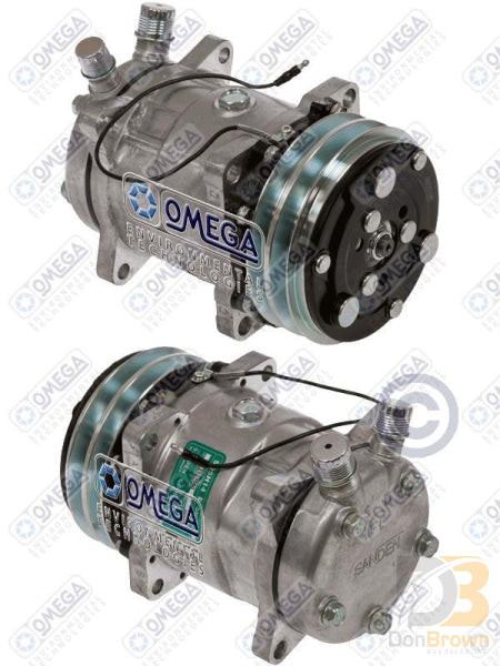 Omega Compressor SD5H14 6664 Vor 132mm 2A 12V FL Head 20-10186