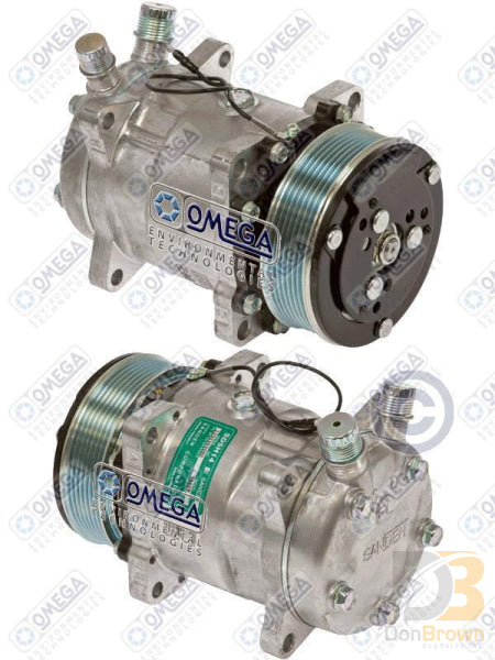 Omega Compressor SD5H14 6669 Vor 119mm PV7 12V Ear FL Head 20-10075