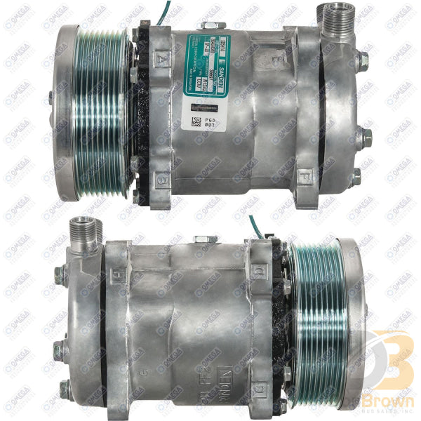 Omega Compressor SD5H14 6697 PV8 119mm 24V Vor Ear Mount 20-06697-AM