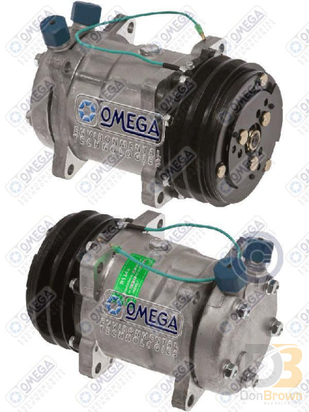 Omega Compressor SD5H14HD 6665 Ear MT 2G 132mm 24V Vor FL Head 20-10183-AM