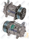 Omega Compressor SD5S14 12V PV7 Grv 119mm FL Head Vor 20-06629