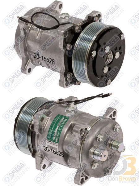 Omega Compressor SD5S14 12V PV7 Grv 119mm K Head Hor 20-16628