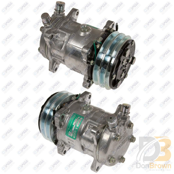 Omega Compressor SD5S14 24V 2A Grv 132mm BC Head Vert Flare 20-06622