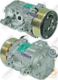 Omega Compressor SD7B10 7172 100mm PV6 12V 20-07172
