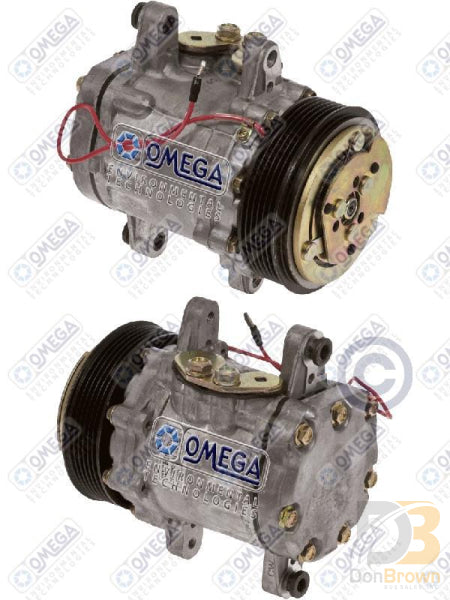 Omega Compressor SD7B10 Pad R134A 112mm PV6 12V Spc Ear 20-10061-AM