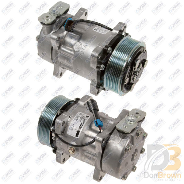 Omega Compressor SD7H15 119mm PV8 Ear MT GQ Head 12V 2 Wire 20-04705