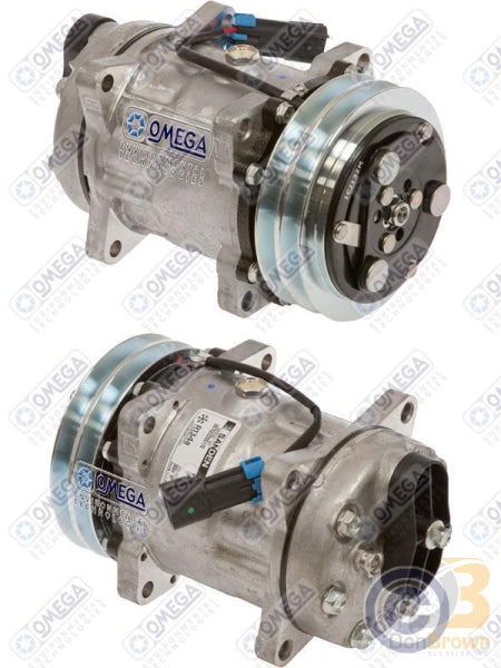 Omega Compressor SD7H15 132mm 2A 12V GH Head Ear Mnt 20-04472