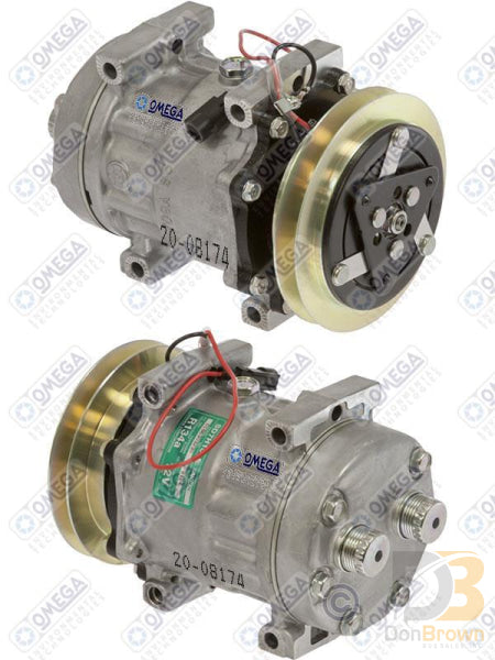 Omega Compressor SD7H15 1A Grv 135mm 12V Direct MT Hto 20-08174