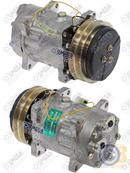 Omega Compressor SD7H15 2GRV 132mm 24V H Pad WV Head 20-08045