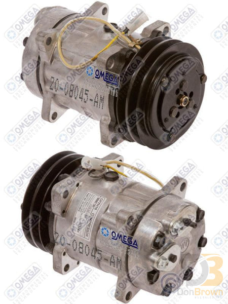 Omega Compressor SD7H15 2GRV 132mm 24V H Pad WV Head 20-08045-AM