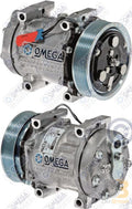 Omega Compressor SD7H15 4332 4754 130mm PV7 12V 15-21534 20-04332