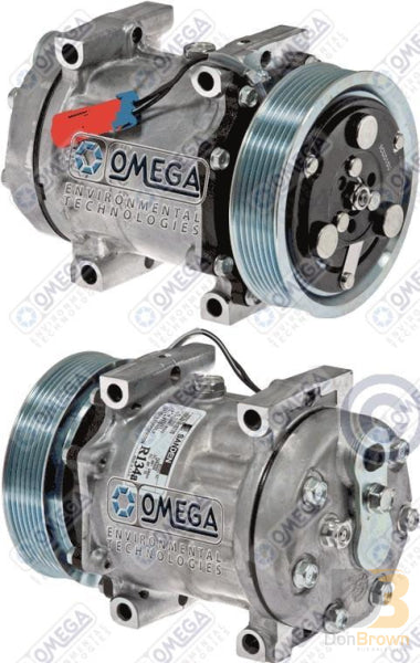 Omega Compressor SD7H15 4332 4754 130mm PV7 12V 15-21534 20-04332