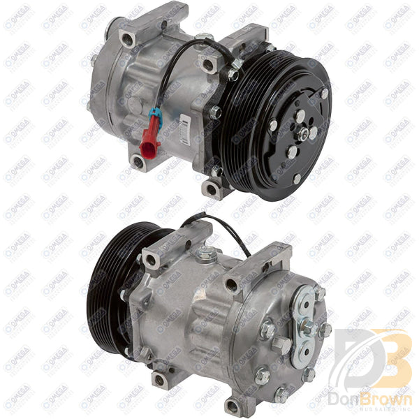 Omega Compressor SD7H15 4332 4754 130mm PV7 12V 15-21534 20-04332-AM