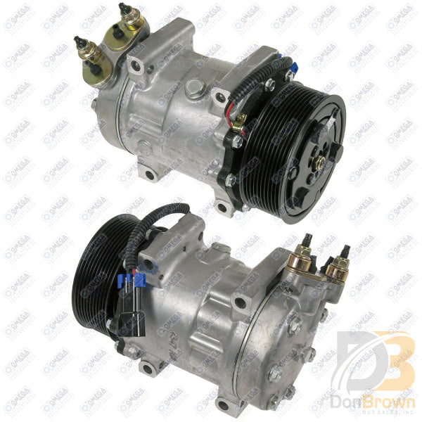 Omega Compressor SD7H15 4347 PV10 119mm V-pad 12V Enhanced 20-04347-AM