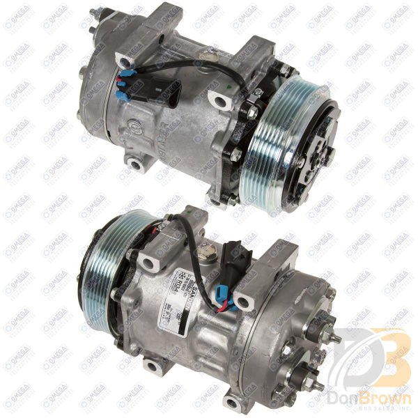 Omega Compressor SD7H15 4382 PV6 119mm H-pad 12V Enhanced 20-04382