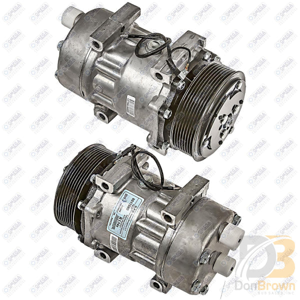 Omega Compressor SD7H15 4666 Hor 119mm PV8 12V Dir 20-10089-AM