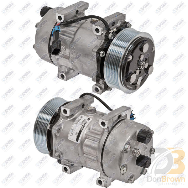 Omega Compressor SD7H15 4667 Hor PV8 12V Dir 20-04667