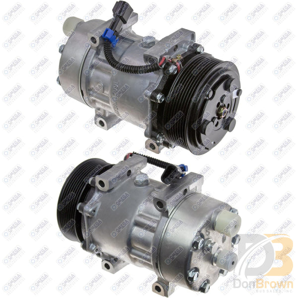 Omega Compressor SD7H15 4667 Hor PV8 12V Dir 20-04667-AM