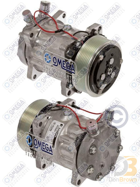 Omega Compressor SD7H15 4711 Vor 119mm PV8 12V Ear JD Head 20-10017