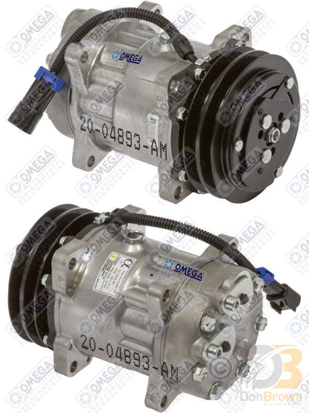 Omega Compressor SD7H15 4717 132mm 2A 12V WV Head 20-04893-AM