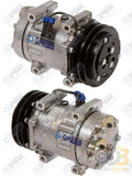 Omega Compressor SD7H15 4890 12V Direct Mount Hpad 2A 132mm 20-04890-AM