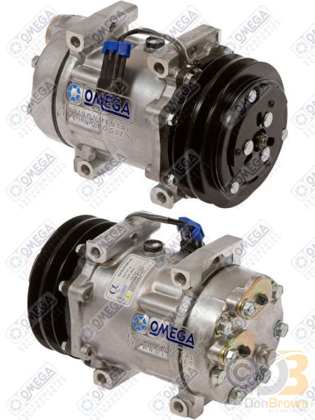 Omega Compressor SD7H15 4890 12V Direct Mount Hpad 2A 132mm 20-04890-AM