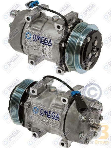 Omega Compressor SD7H15 4897 Kca Head PV6 125mm 12V Direct MT 20-04897