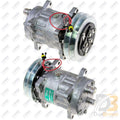 Omega Compressor SD7H15 8091 2A 150mm 12V Hor KG Head 20-08091