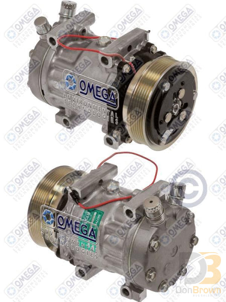Omega Compressor SD7H15 8105 Vor 119mm PV6 12V Dir 20-10192