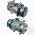 Omega Compressor SD7H15 8279 PV4 119mm 12V Dir KG 20-08279