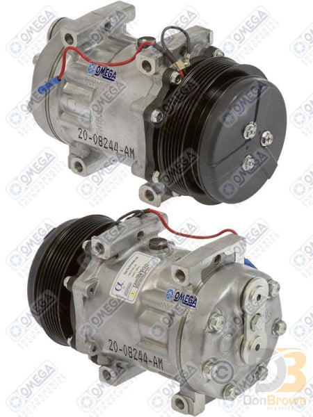 Omega Compressor SD7H15 Direct MT PV6 12V 120mm QC Head 20-08244-AM