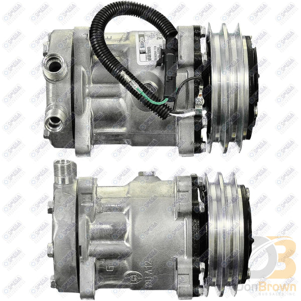 Omega Compressor SD7H15 Ear MT 2G 132mm 24V Vor JE Head 20-08053-AM