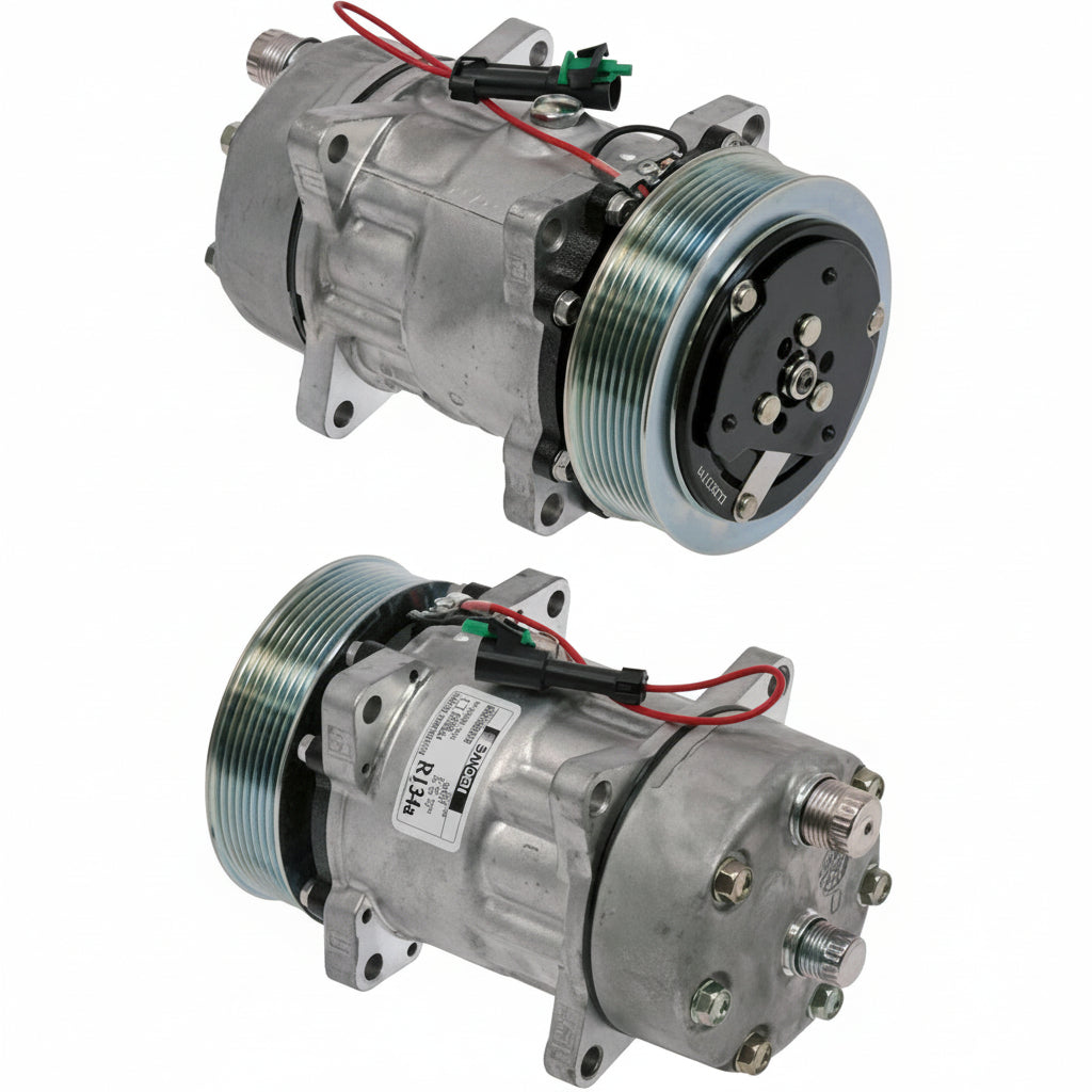 Omega Compressor SD7H15 Ear MT KC Head PV8 130mm 12V 20-04659