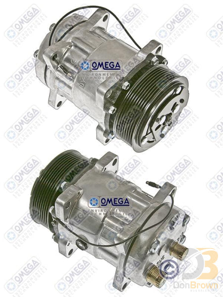 Omega Compressor SD7H15 Hor 119mm PV8 12V Ear KG Head R134A 20-09994-AM