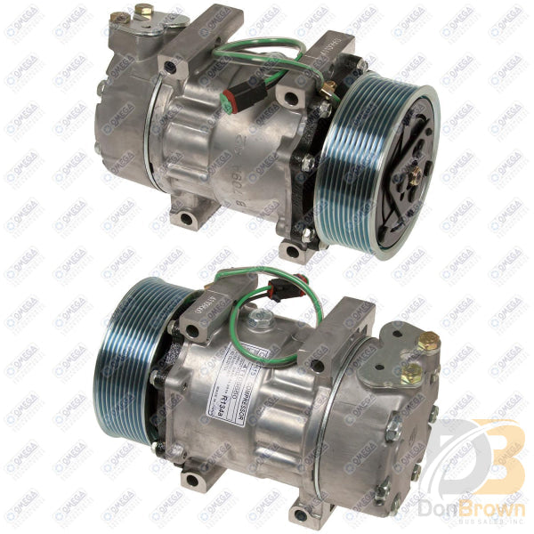 Omega Compressor SD7H15 PV10 120mm 24V V Pad Direct MT 20-08295-AM