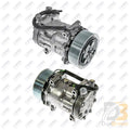 Omega Compressor SD7H15 PV10 24V 125mm Vor Dir with packard Term 20-04156
