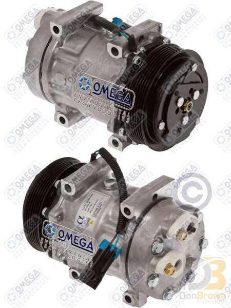 Omega Compressor SD7H15 PV6 12V 125mm Tang Gwa 2WIRE 20-04815-AM