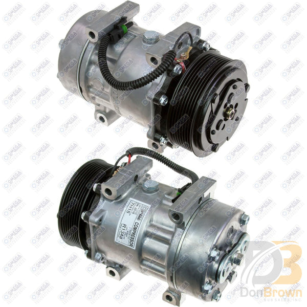 Omega Compressor SD7H15 PV8 Gv Head 119MM 12V 20-04028-AM