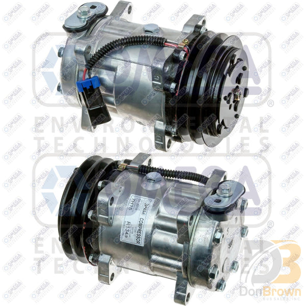 Omega Compressor SD7H15 Vpad 132mm 2A 12V 3EYE UK 20-04318-AM