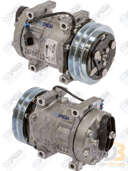 Omega Compressor SD7H15HD 2GRV 132mm 12V Hpad GH Head 20-04113