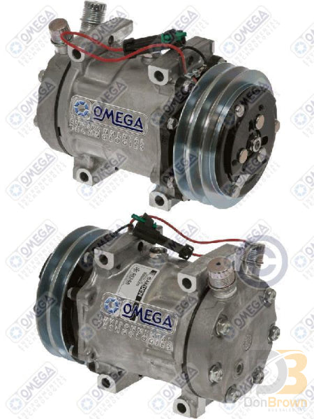 Omega Compressor SD7H15HD 4626 Vor 132mm 2A 12V Dir R134A 20-10077