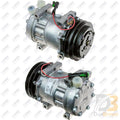 Omega Compressor SD7H15HD 4626 Vor 132mm 2A 12V Dir R134A 20-10077-AM