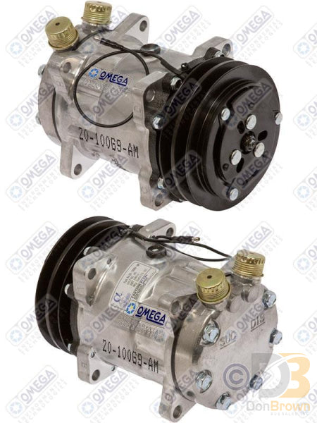 Omega Compressor SD7H15HD 4643 Vto 132mm 2A 12V Ear 20-10069-AM